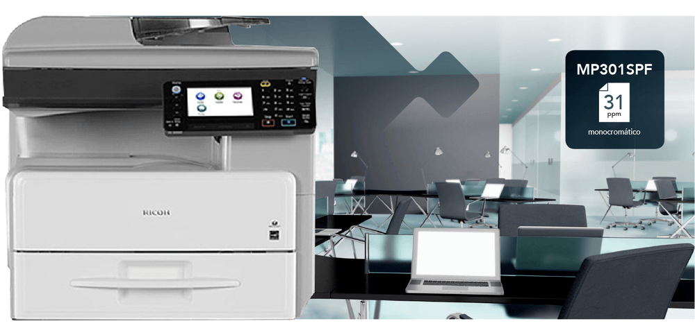 Equipo Ricoh MP 301SPF