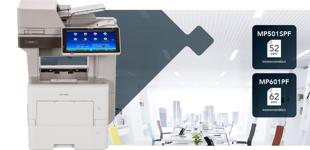 Equipo Ricoh MP 501SPF / 601PF