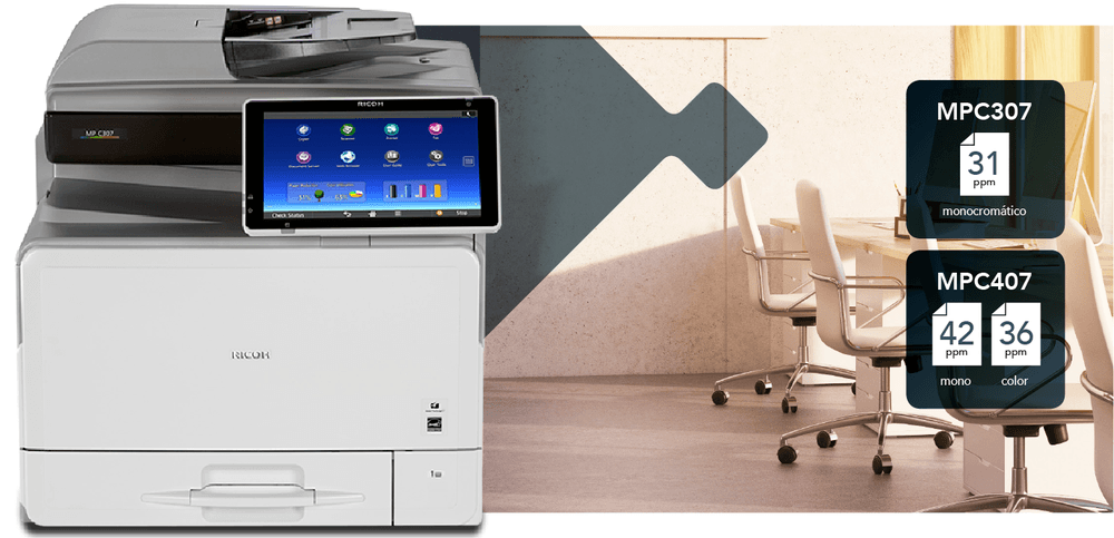 Equipo Ricoh MP C307 / C407